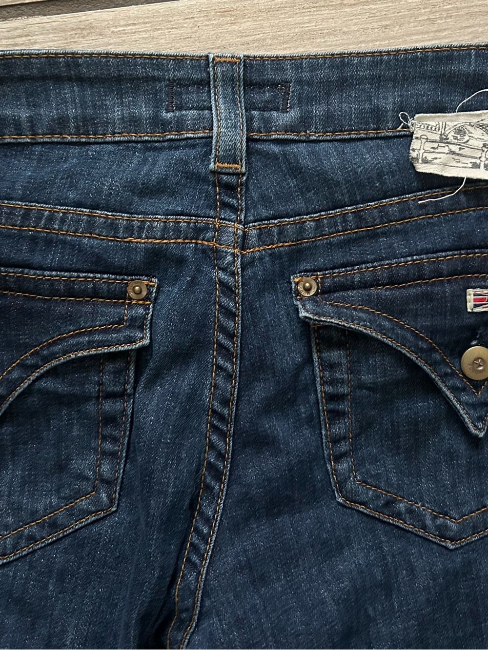 VINTAGE HUDSON mid rise Wide-Leg Jeans - Picture 2 of 5